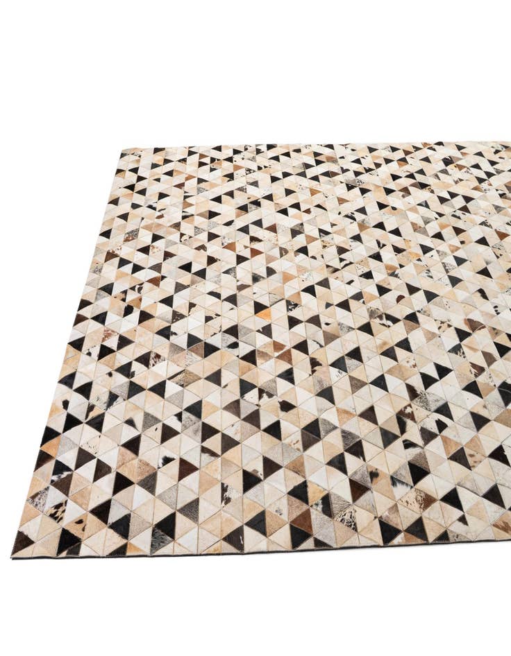 Detail image of  8' x 9' 10 Cowhide - Patchwork Rug