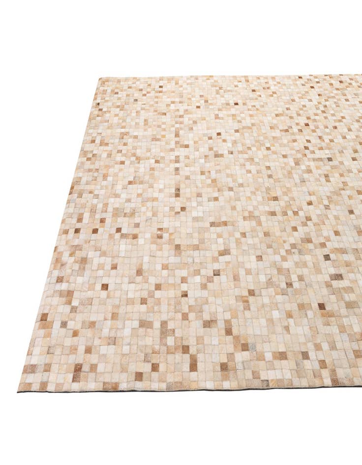 Detail image of  8' 1 x 10' Cowhide - Patchwork Rug