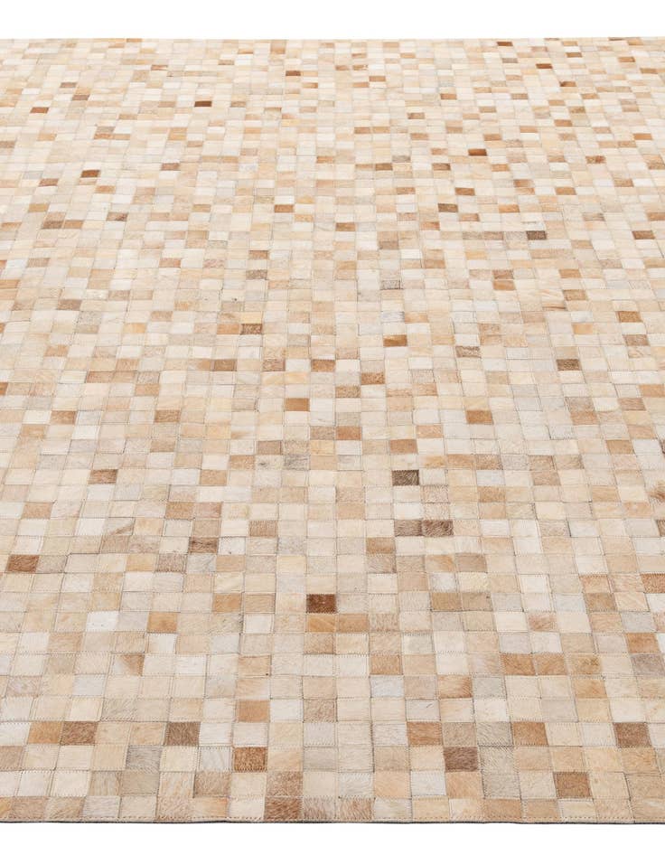 Detail image of  8' 1 x 10' Cowhide - Patchwork Rug