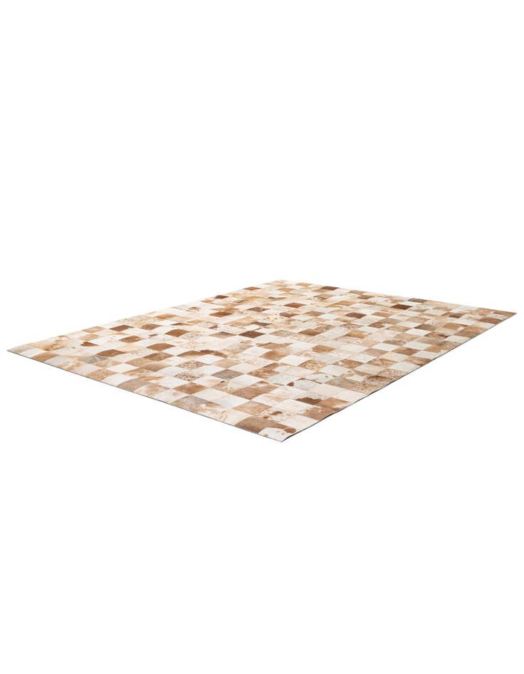 Detail image of  8' 1 x 9' 11 Cowhide - Patchwork Rug