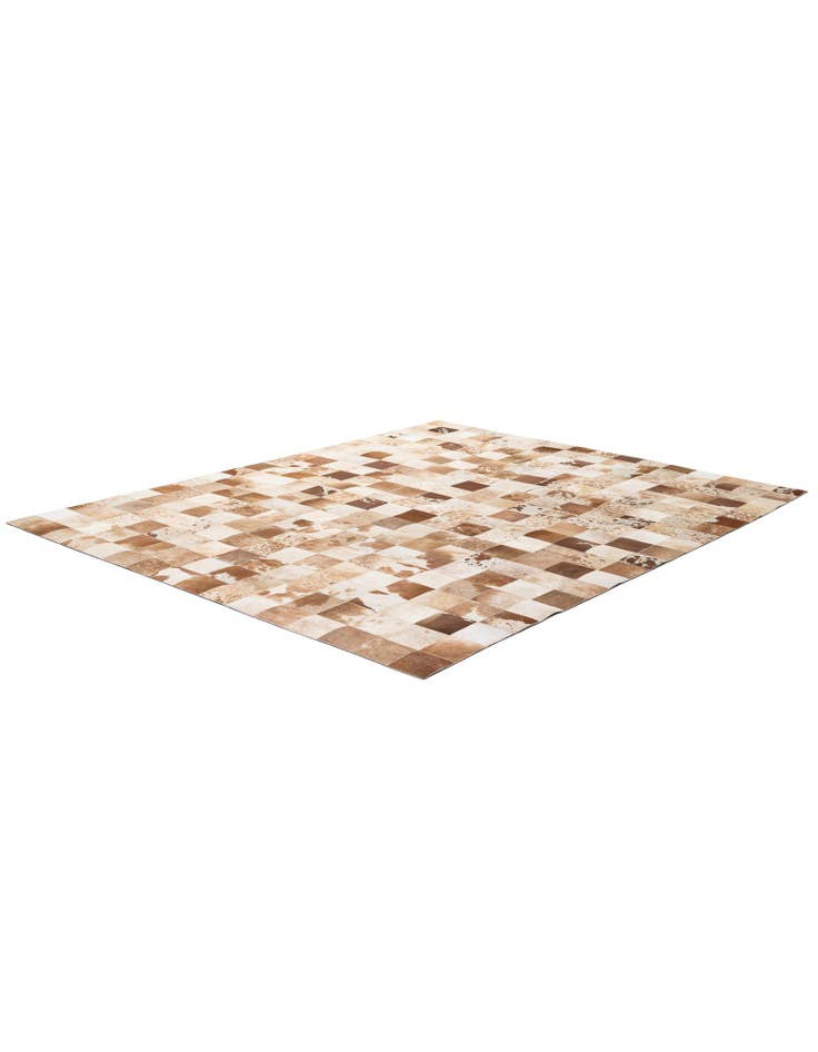 Detail image of  7' 11 x 9' 11 Cowhide - Patchwork Rug