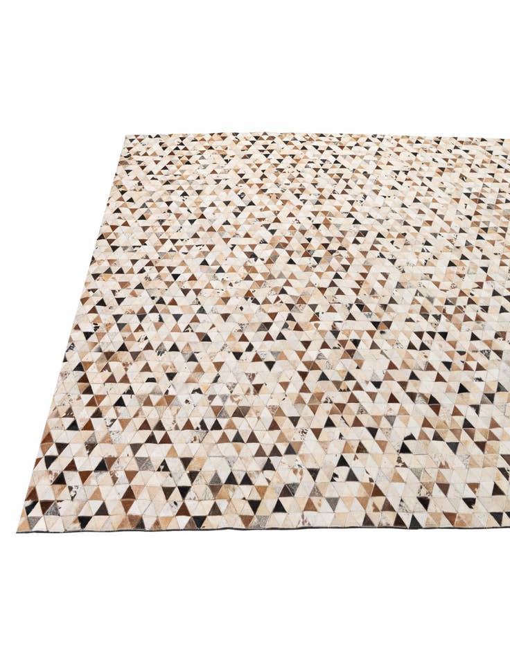 Detail image of  7' 10 x 9' 10 Cowhide - Patchwork Rug