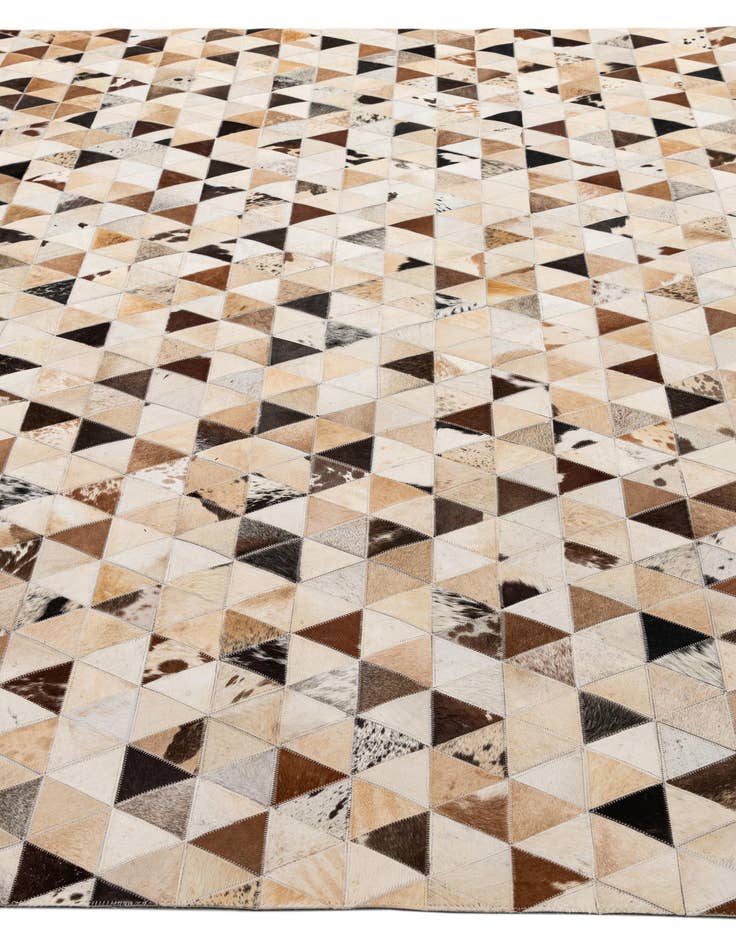 Detail image of  8' x 9' 10 Cowhide - Patchwork Rug