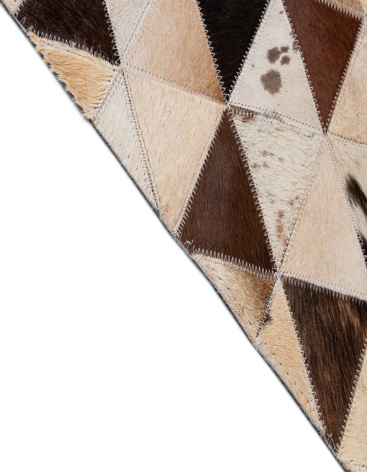 Detail image of  8' x 9' 10 Cowhide - Patchwork Rug