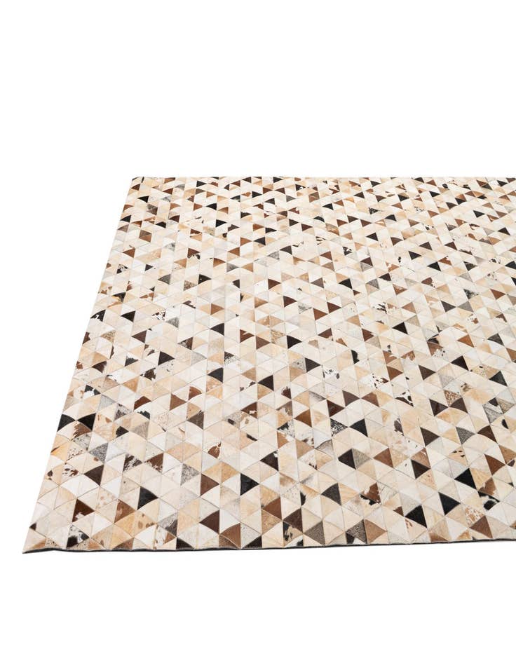 Detail image of  7' 11 x 9' 10 Cowhide - Patchwork Rug