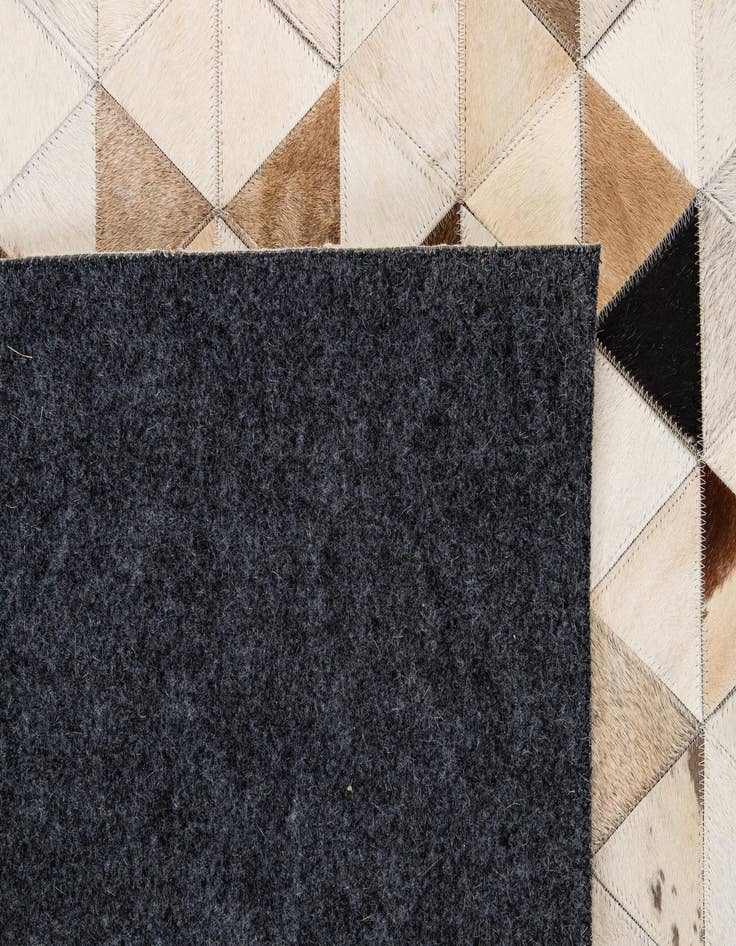 Detail image of  7' 11 x 9' 10 Cowhide - Patchwork Rug
