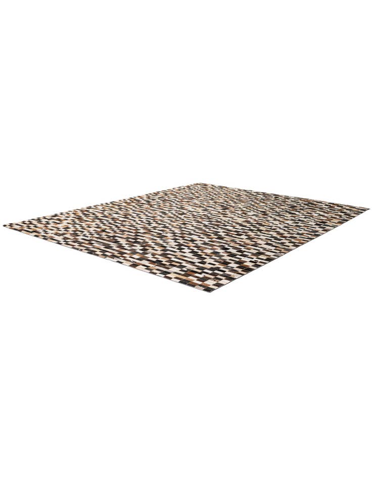 Detail image of  8' x 9' 10 Cowhide - Patchwork Rug