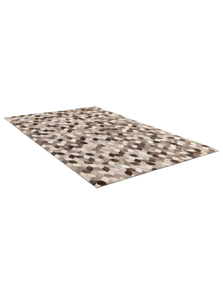 Detail image of  5' 1 x 8' 1 Cowhide - Patchwork Rug