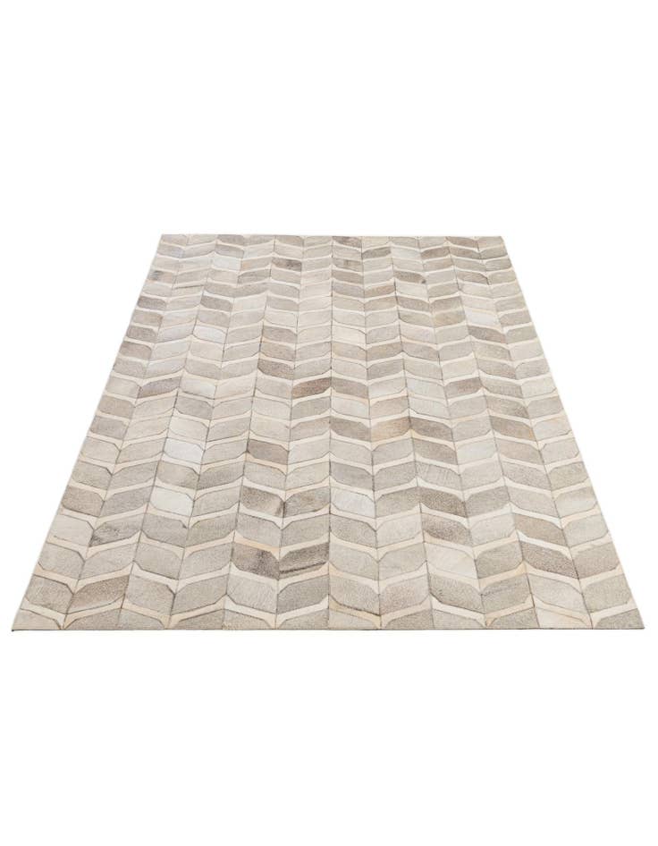 Detail image of  5' x 8' Cowhide - Patchwork Rug