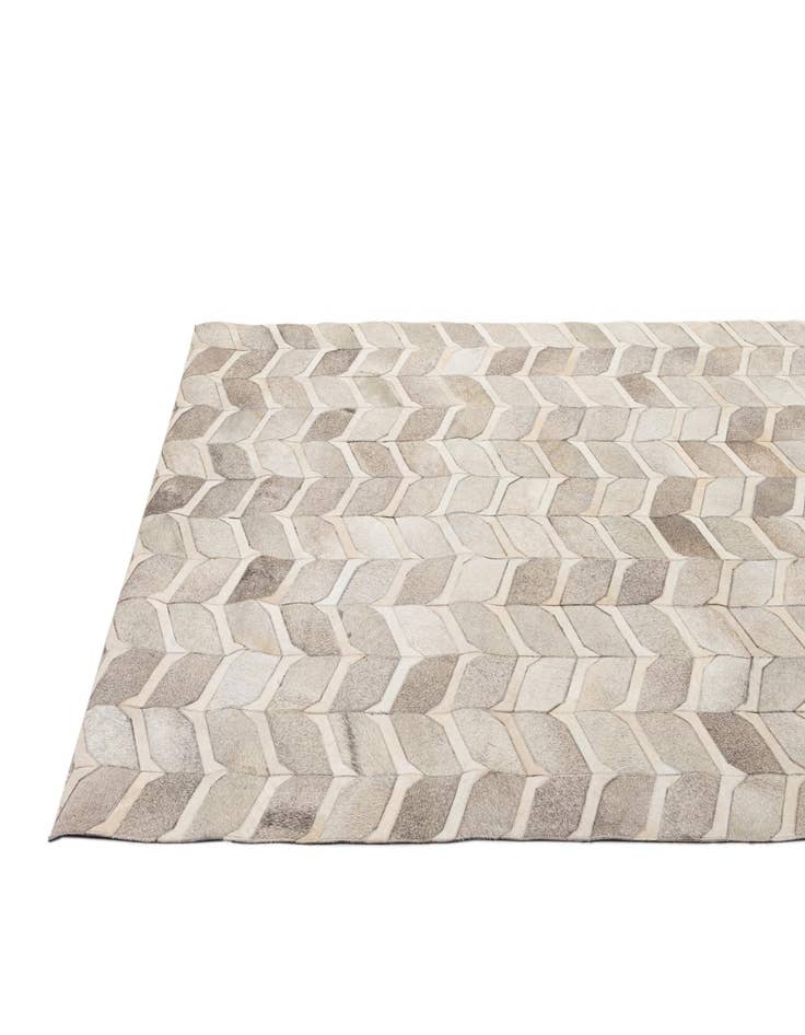 Detail image of  5' x 8' Cowhide - Patchwork Rug