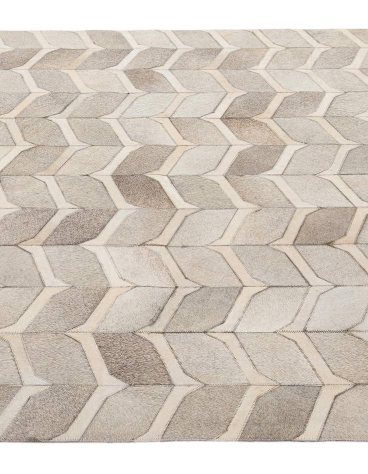 Detail image of  5' x 8' Cowhide - Patchwork Rug