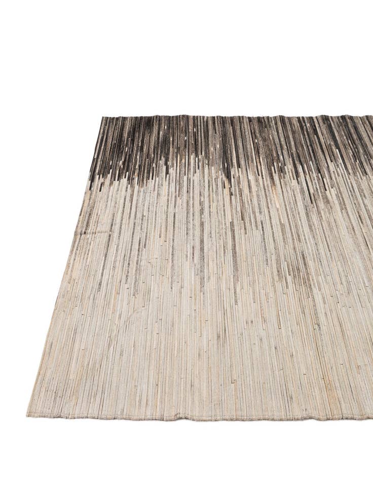 Detail image of  5' 4 x 7' 6 Cowhide - Patchwork Rug