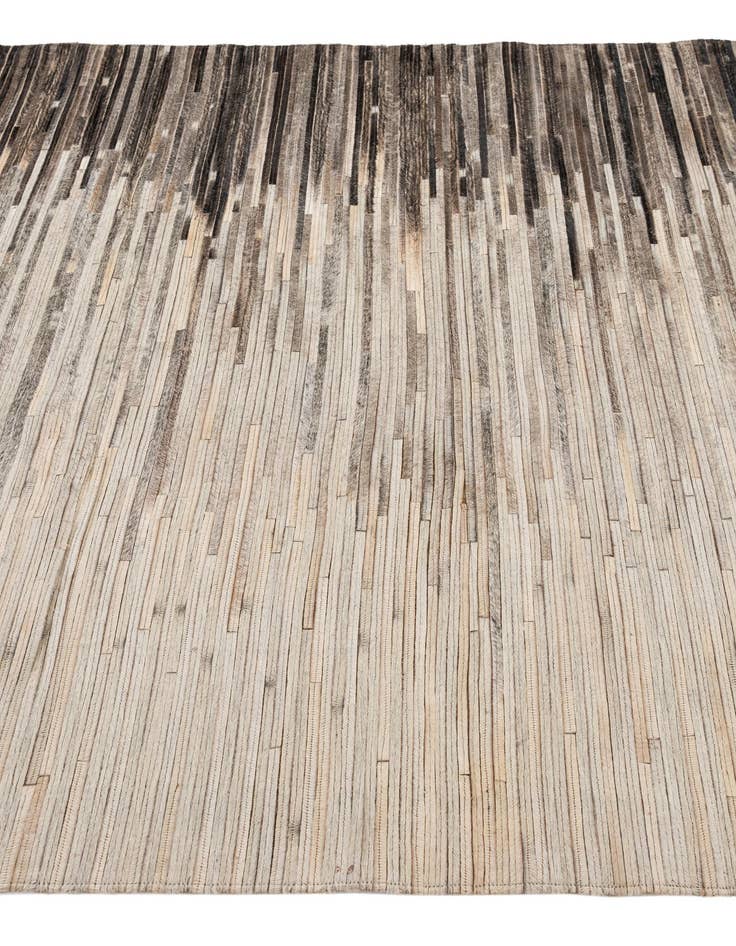 Detail image of  5' 4 x 7' 6 Cowhide - Patchwork Rug