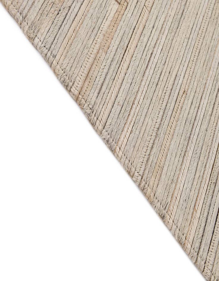 Detail image of  5' 4 x 7' 6 Cowhide - Patchwork Rug