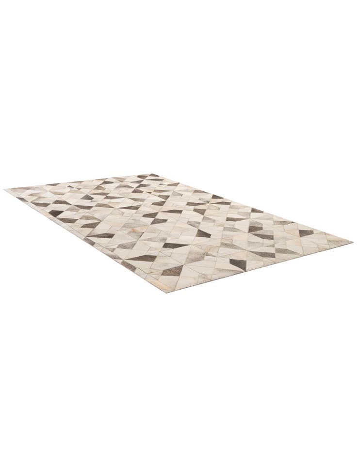 Detail image of  5' x 7' 11 Cowhide - Patchwork Rug