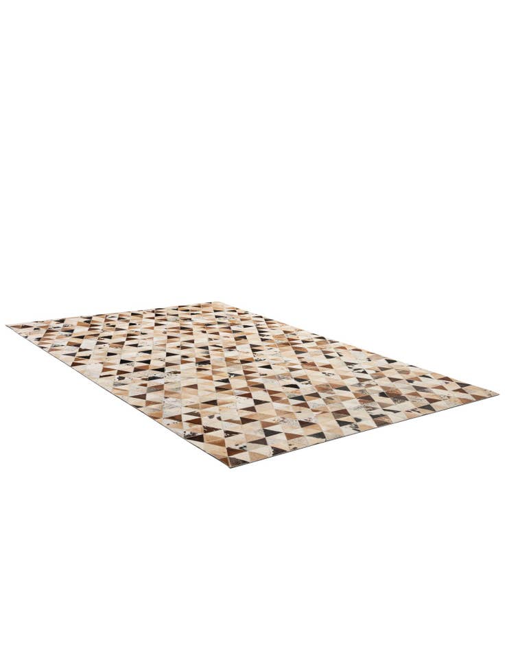 Detail image of  5' x 7' 11 Cowhide - Patchwork Rug