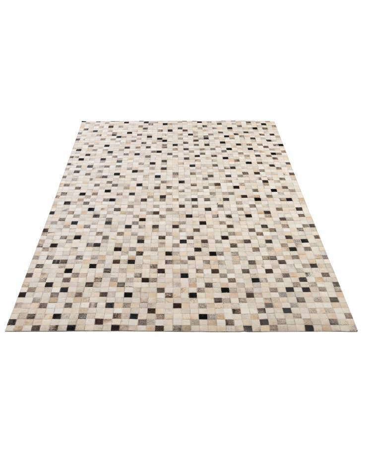 Detail image of  5' x 7' 11 Cowhide - Patchwork Rug