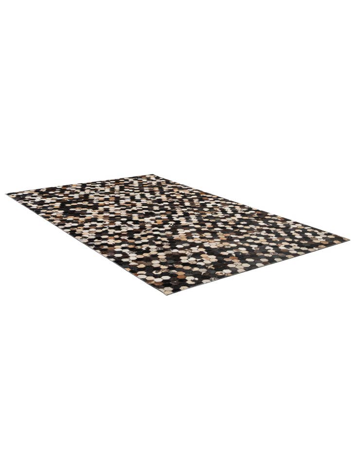 Detail image of  5' x 8' 1 Cowhide - Patchwork Rug