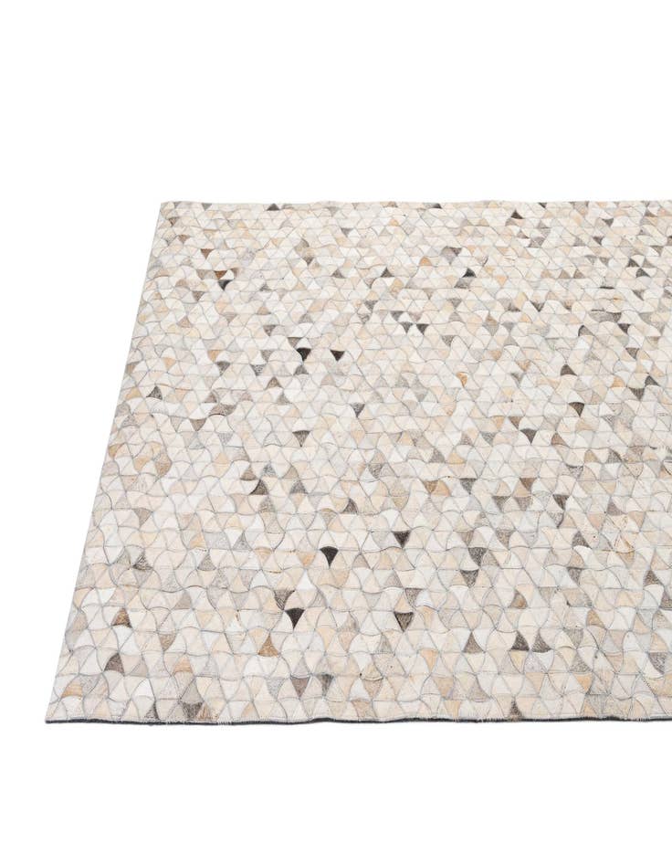 Detail image of  5' x 7' 11 Cowhide - Patchwork Rug