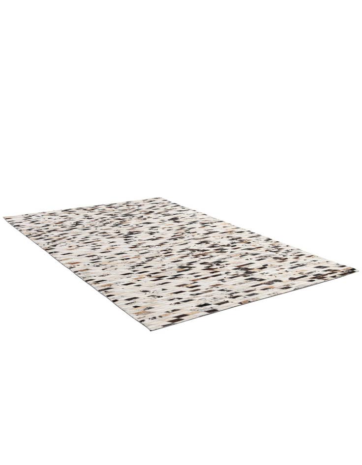 Detail image of  5' 1 x 7' 10 Cowhide - Patchwork Rug