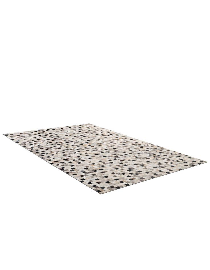 Detail image of  5' x 7' 11 Cowhide - Patchwork Rug