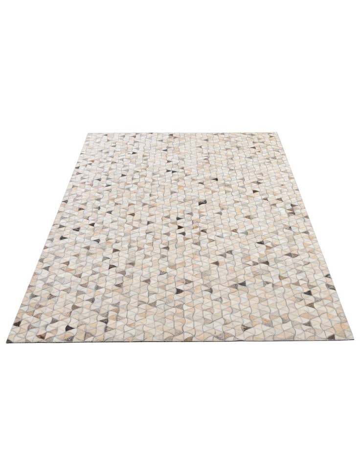 Detail image of  5' x 8' Cowhide - Patchwork Rug