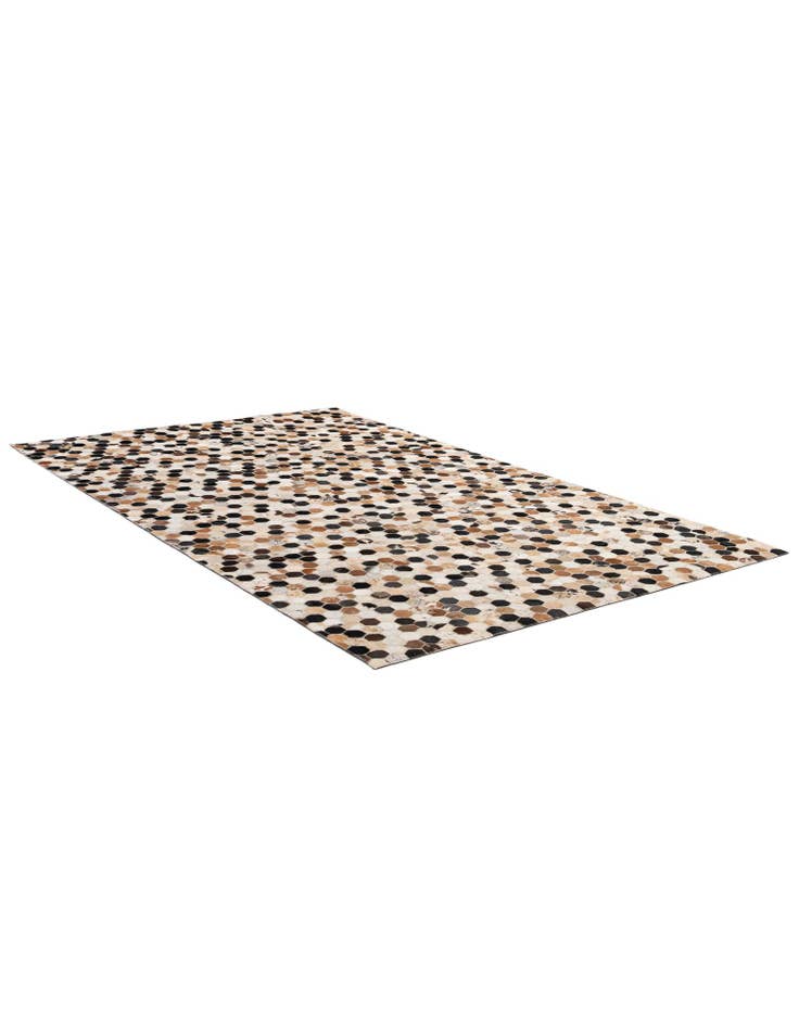 Detail image of  5' x 8' 1 Cowhide - Patchwork Rug