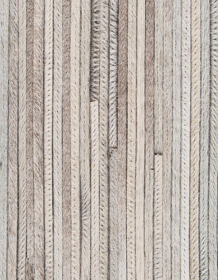 Detail image of  5' 1 x 8' Cowhide - Patchwork Rug