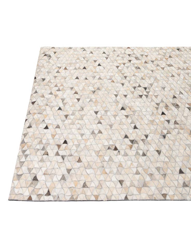 Detail image of  5' x 8' 2 Cowhide - Patchwork Rug