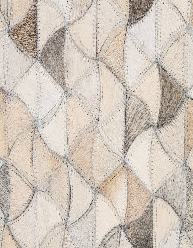 Detail image of  5' x 8' 1 Cowhide - Patchwork Rug