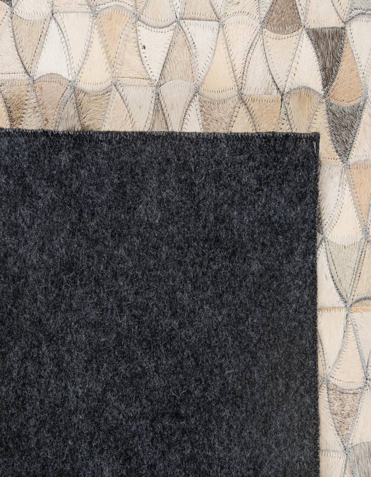 Detail image of  5' x 8' 1 Cowhide - Patchwork Rug
