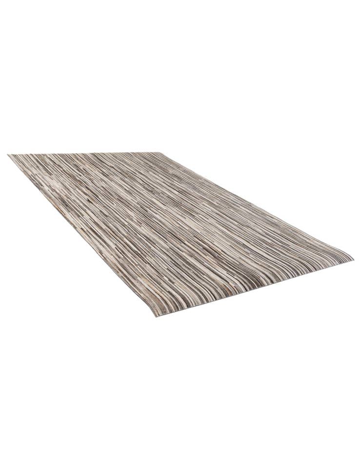 Detail image of  5' 1 x 7' 11 Cowhide - Patchwork Rug