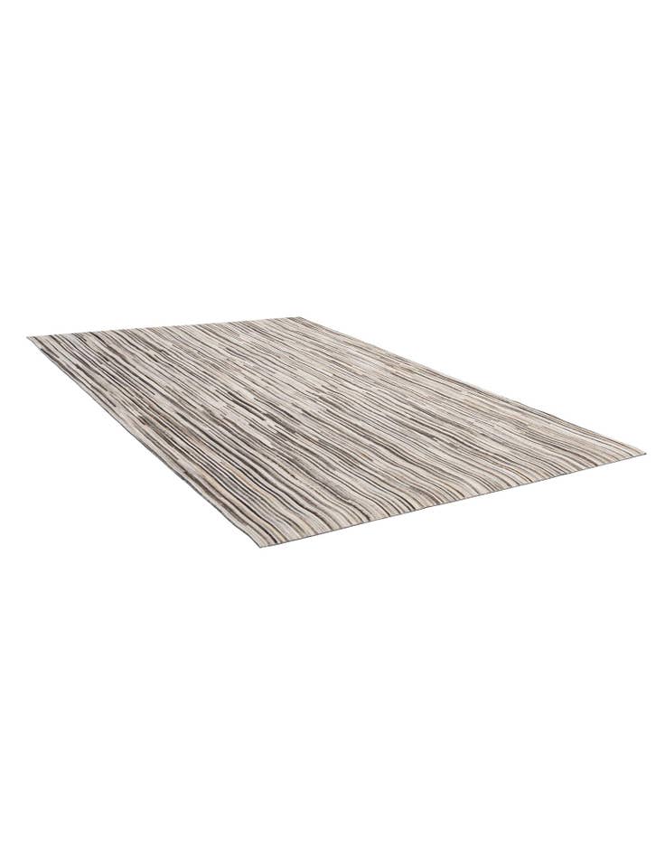 Detail image of  5' 2 x 8' Cowhide - Patchwork Rug