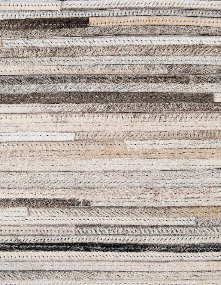 Detail image of  5' 1 x 8' 1 Cowhide - Patchwork Rug