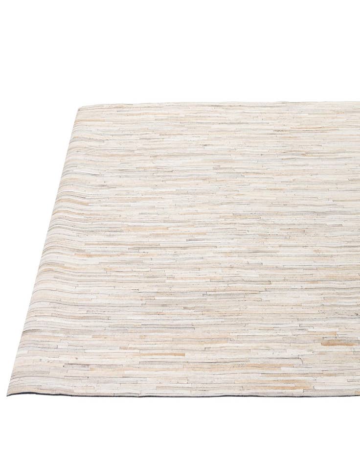 Detail image of  5' 1 x 8' Cowhide - Patchwork Rug