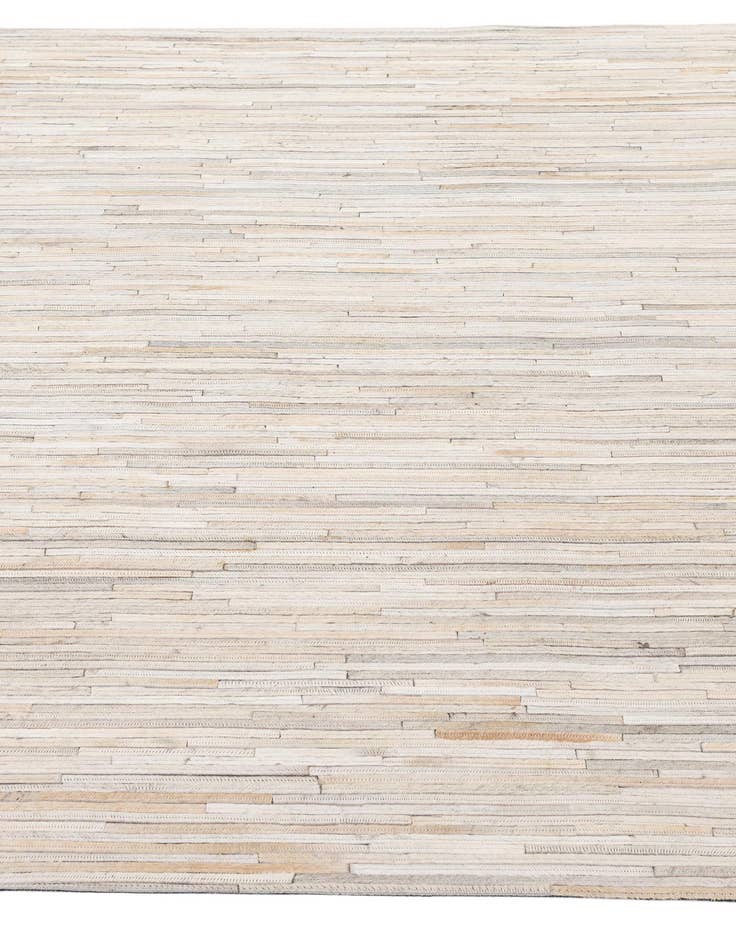 Detail image of  5' 1 x 8' Cowhide - Patchwork Rug