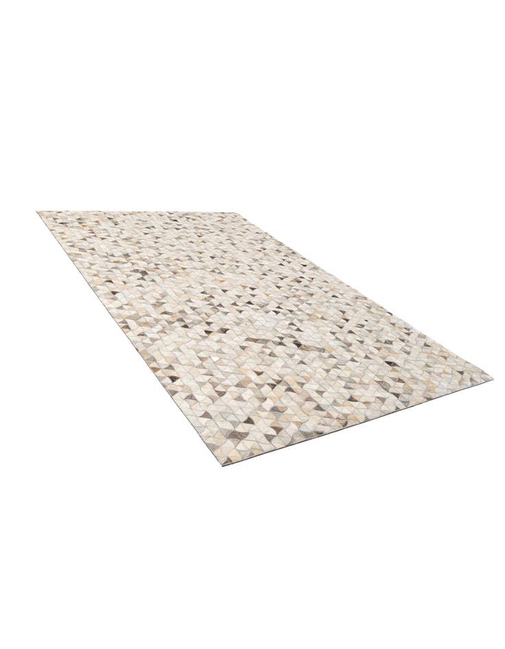 Detail image of  4' 11 x 7' 11 Cowhide - Patchwork Rug