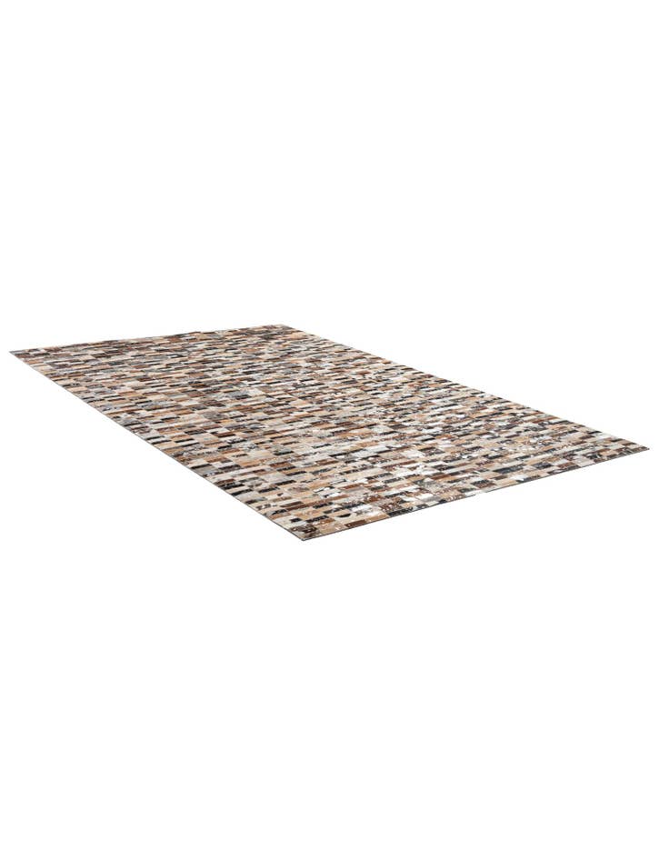 Detail image of  5' x 7' 11 Cowhide - Patchwork Rug