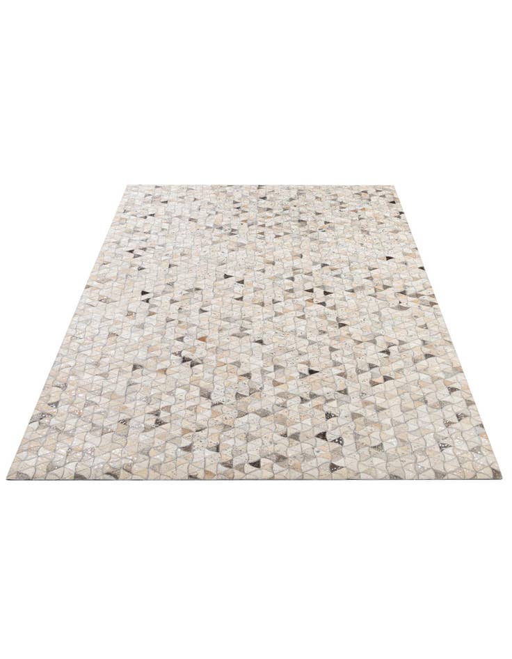 Detail image of  5' x 8' Cowhide - Patchwork Rug