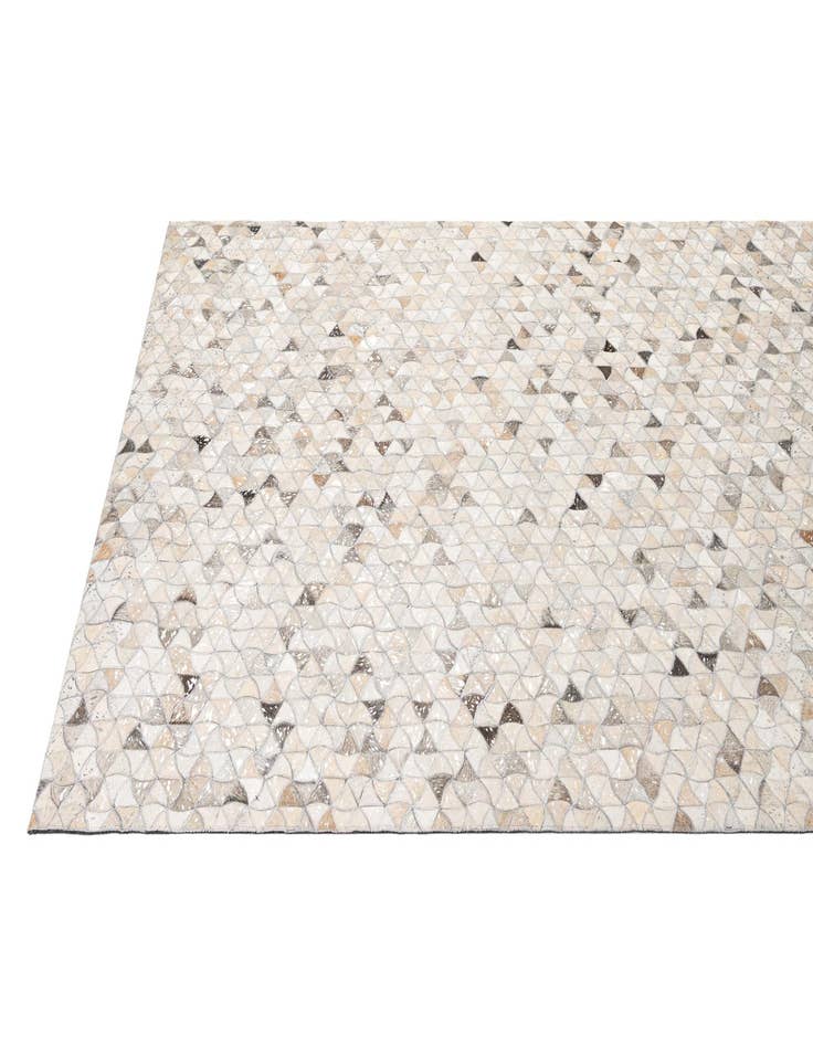 Detail image of  5' x 8' Cowhide - Patchwork Rug