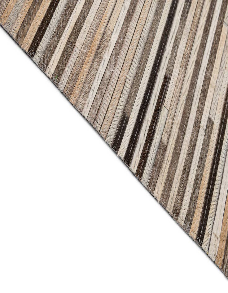 Detail image of  6' 1 x 9' 1 Cowhide - Patchwork Rug