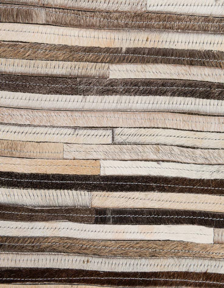 Detail image of  6' 1 x 9' 1 Cowhide - Patchwork Rug