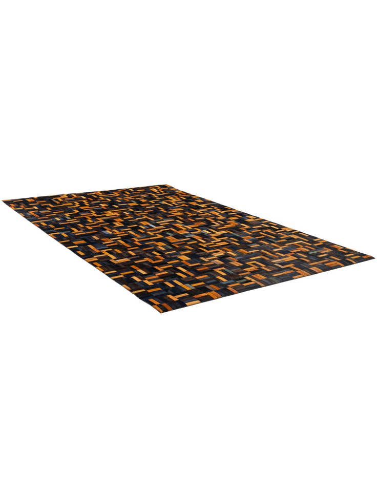 Detail image of  5' x 7' 11 Cowhide - Patchwork Rug