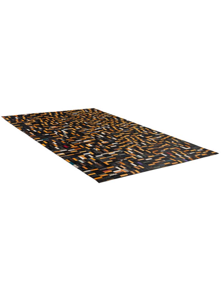 Detail image of  5' x 8' Cowhide - Patchwork Rug