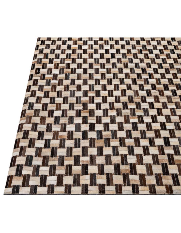 Detail image of  5' x 7' 10 Cowhide - Patchwork Rug