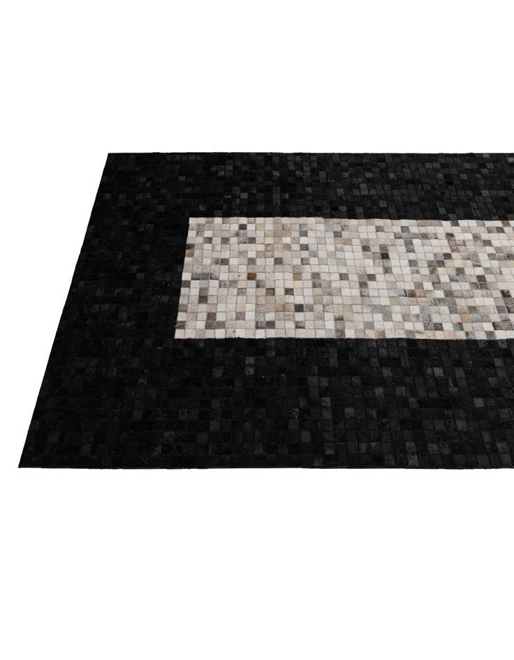 Detail image of  5' x 8' Cowhide - Patchwork Rug