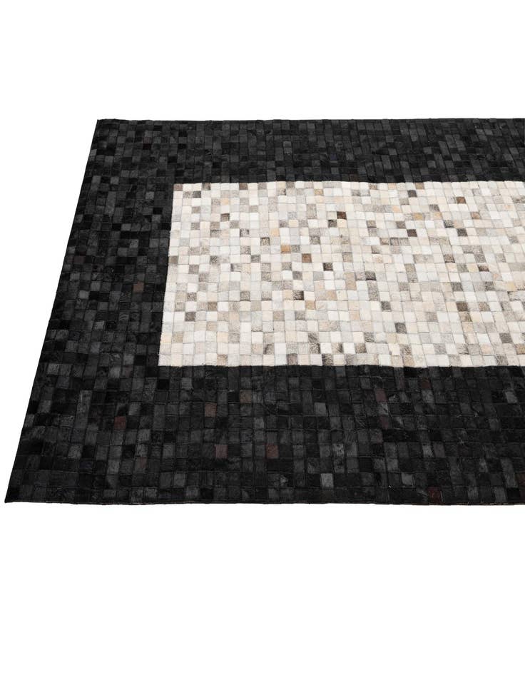 Detail image of  5' x 8' Cowhide - Patchwork Rug