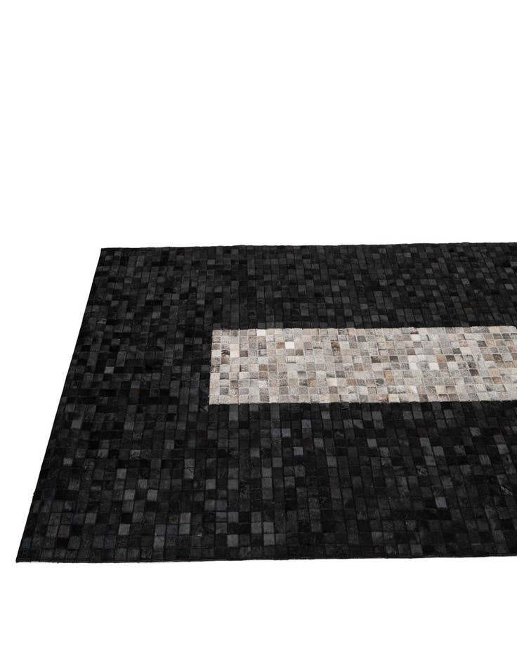 Detail image of  5' x 7' 11 Cowhide - Patchwork Rug