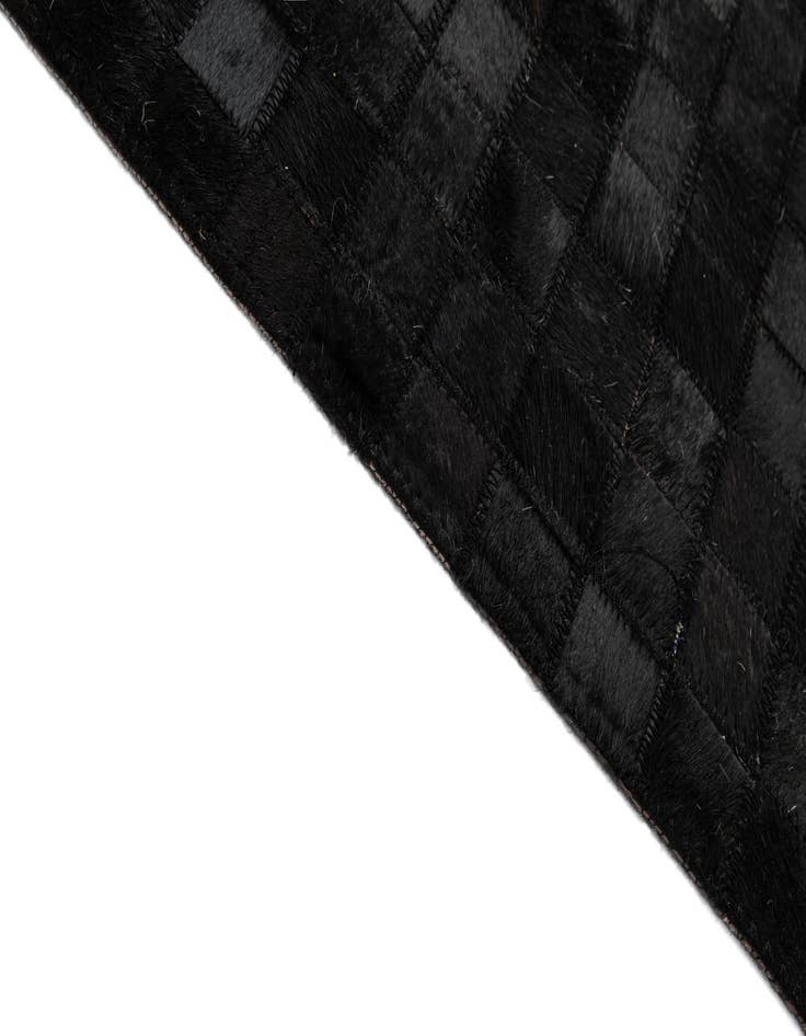 Detail image of  5' 1 x 8' 1 Cowhide - Patchwork Rug