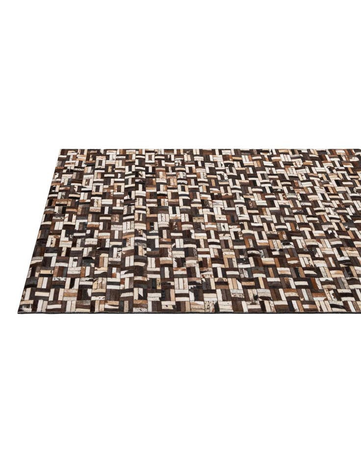 Detail image of  5' x 7' 10 Cowhide - Patchwork Rug